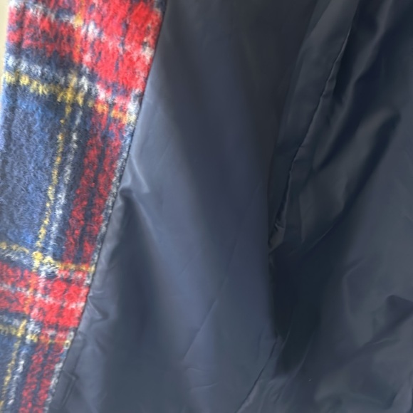 Old Navy Plaid Long Coat XS - Picture 8 of 9